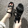 Chaussures été pour femme en Caoutchouc - Ref 3345950