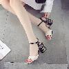 Chaussures été pour femme en Caoutchouc - Ref 3346030