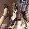 Chaussures été pour femme en Caoutchouc - Ref 3346266