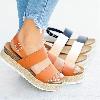 Chaussures été pour femme en Caoutchouc - Ref 3346347