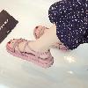 Chaussures été pour femme en Caoutchouc - Ref 3346397
