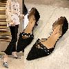 Chaussures été pour femme en Caoutchouc - Ref 3346407
