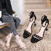 Chaussures été pour femme en Caoutchouc - Ref 3346421