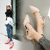 Chaussures tendances femme en PU synthétique - Ref 3352766