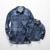 Chemise enfant à manche longue en toile - Ref 2082950