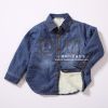 Chemise enfant à manche longue en toile - Ref 2082973