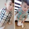 Chemise enfant à manche longue en coton - Ref 2083129
