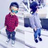 Chemise enfant à manche longue en coton - Ref 2083143