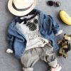 Chemise enfant à manche longue en coton - Ref 2083333