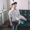 Chemise enfant à manche longue - Ref 2083373