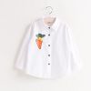 Chemise enfant à manche longue en coton - Ref 2083383