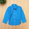 Chemise enfant à manche longue en lin - Ref 2083406
