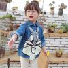 Chemise enfant à manche longue en toile - Ref 2083450