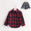 Chemise enfant à manche longue en coton - Ref 2083548