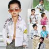 Chemise enfant à manche longue - Ref 2083557