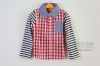 Chemise enfant à manche longue en coton - Ref 2083614