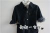 Chemise enfant à manche longue en coton - Ref 2083622