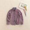 Chemise enfant à manche longue en coton - Ref 2083781