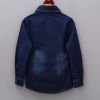 Chemise enfant à manche longue en toile - Ref 2083994