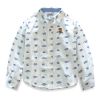 Chemise enfant à manche longue en coton - Ref 2084381