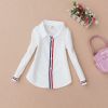 Chemise fille à manche longue - Ref 2084460