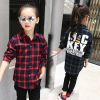 Chemise fille à manche longue - Ref 2084530