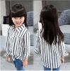 Chemise fille à manche longue - Ref 2084668