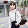 Chemise fille à manche longue - Ref 2084735