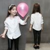 Chemise fille à manche longue - Ref 2084747