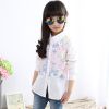 Chemise fille à manche longue - Ref 2084828