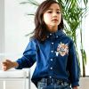 Chemise fille à manche longue - Ref 2085452