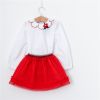Chemise fille à manche longue - Ref 2085963