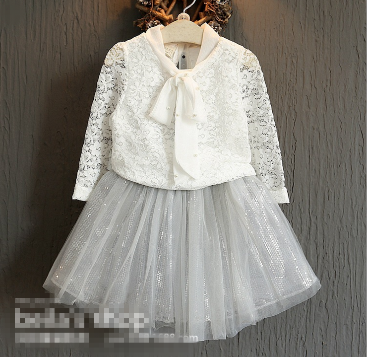 Chemise fille à manche longue - Ref 2086386