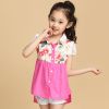 Chemise fille à manche courte - Ref 2086441