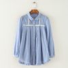 Chemise fille à manche longue - Ref 2086487