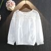 Chemise fille à manche longue - Ref 2086675