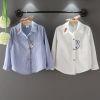 Chemise fille à manche longue - Ref 2088556
