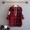 Chemise fille à manche longue - Ref 2088581