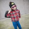 Chemise fille à manche longue - Ref 2088849