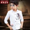 Chemise garçon PANDA PLANET à manche longue - Ref 2074192