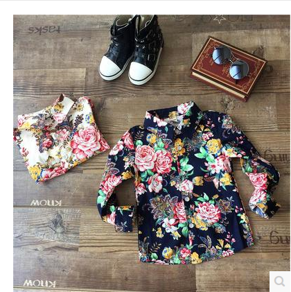 Chemise garçon à manche longue - Ref 2074219