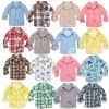 Chemise garçon à manche longue - Ref 2074549