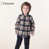 Chemise garçon CHEAJEE à manche longue - Ref 2075310