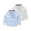 Chemise garçon OKKOAI à manche longue - Ref 2076382