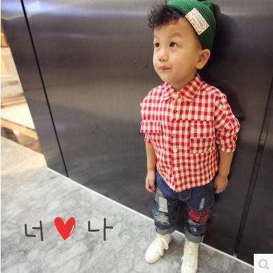 Chemise garçon à manche longue - Ref 2076385