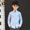 Chemise garçon à manche longue coton - Ref 2076769
