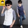 Chemise garçon à manche longue - Ref 2077177