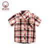 Chemise garçon YOBEYI à manche courte - Ref 2077556
