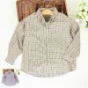 Chemise garçon à manche longue en coton - Ref 2077676