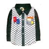 Chemise garçon à manche longue en velours - Ref 2077837